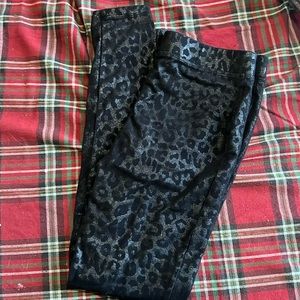 EXPRESS leopard print leggings